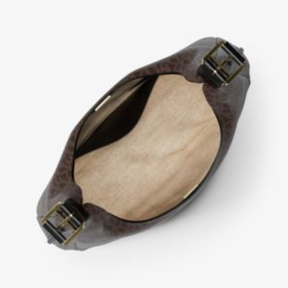 Michael Kors Medium Signature Logo Shoulder Bag and Matching wallet - Picture 3 of 5